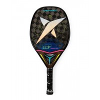 RAQUETE DROP SHOT BEACH TENNIS MURANO 3.0 - PRETO/PRATA